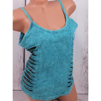 Tílko Sanubabu TSH8820E tyrkys velikost oblečení - dospělí: M/L