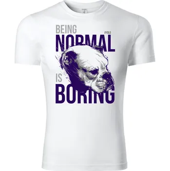 Chlapecké tričko Fenomeno Dětské tričko Being normal is boring Velikost: 110 cm/4 roky