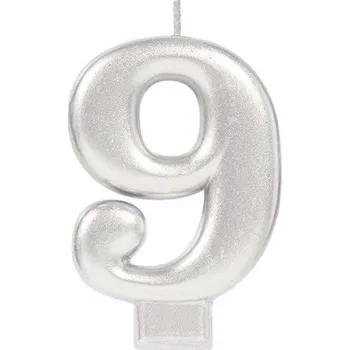 Svíčka Stříbrná svíčka 9