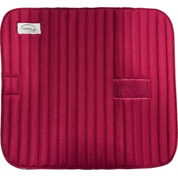 Ochrana nohy a ocasu Umbria Equitazione Podložky pod bandáže Umbria Equitazione, COB/FULL, 4 ks, burgundy