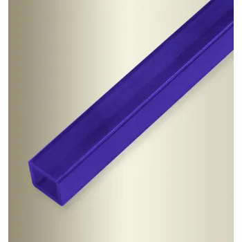přechodová lišta Küberit 894 - Plastová vložka pro LED diodový pásek, 200 cm Barva dekoru: modrý diodový pásek, Délka lišty: 200 cm