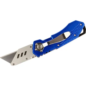 Pracovní nůž Nůž trapézový kovový s klipem