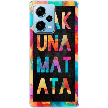 Pouzdro na mobilní telefon Odolné silikonové pouzdro iSaprio - Hakuna Matata 01 - Xiaomi Redmi Note 12 Pro 5G / Poco X5 Pro 5G