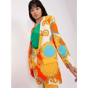 Dámské sako Dámské sako ACHEO oranžovo-tmavě žluté