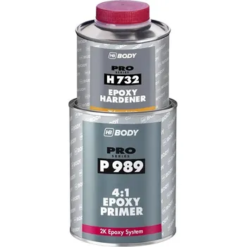 Tmel Body P989 epox.základ šedý 1,0L+ tužidlo H732 250g - 1 ks - šedý