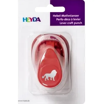 Děrovačka Vysekávačka papíru HEYDA 16mm - lev