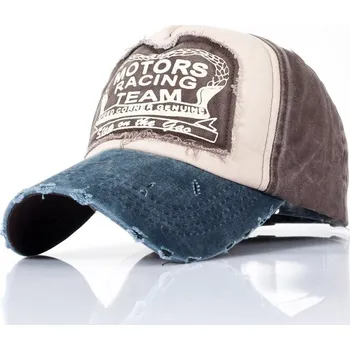 Kšiltovka Šiltovka MO-16111 - Hnedá/Modrá