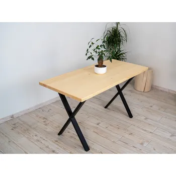 Jídelní stůl Masivní Jídelní Stůl Deska Smrk Rozměry desky: 100 x 80 cm