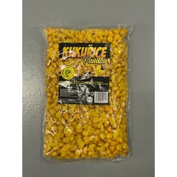 Návnadová surovina U Habakuka Partikl - Kukuřice 1kg Vanilka