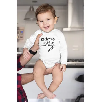 Kojenecké body Máma táta já Velikost: 62(3m-6m)