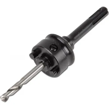 Vrták Rychloupínací trn, unašeč s prodloužením HSS středovým vrtákem pro korunky 32-210mm SDS+ STARRETT