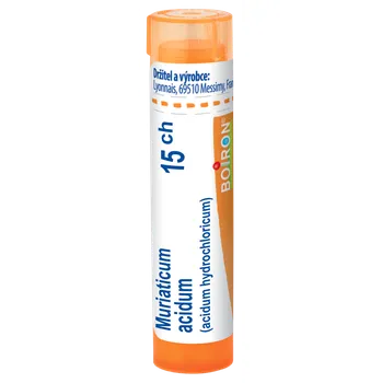 Homeopatikum BOIRON Muriaticum Acidum 15CH 4 g