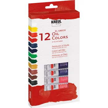 Olejová barva Olejové barvy KREUL el Greco 12x12ml