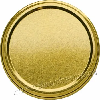 Víčko na zavařovací sklenici Víčko TO 82 zlaté RTS R47 M AKCE
