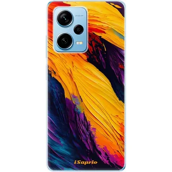 Odolné silikonové pouzdro iSaprio - Orange Paint - Xiaomi Redmi Note 12 Pro 5G / Poco X5 Pro 5G