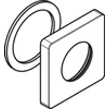 Hansgrohe Rozeta pro rukojeť, chrom 93161000