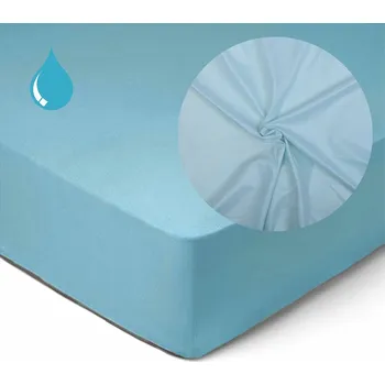 Prostěradlo Dětské prostěradlo nepromokavé Jersey modré 60x120cm - 60x120 cm dětské jersey