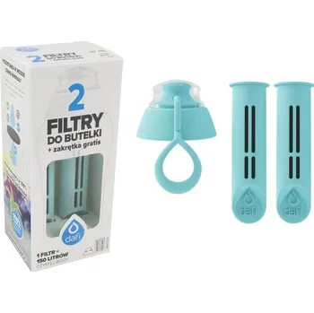Filtrace vody Dafi Soft náhradní filtr 2 ks + víčko máta