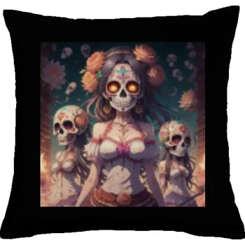 Polštář Polštář bavlněný s potiskem Milá kostřička