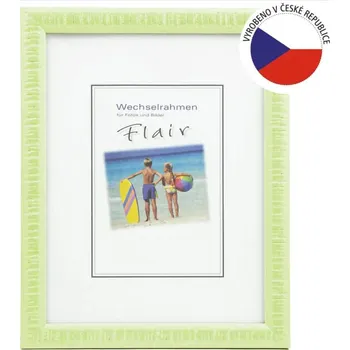 Rám na obraz HAMA Belluno dřevěný rámeček 18x24 cm, zelený