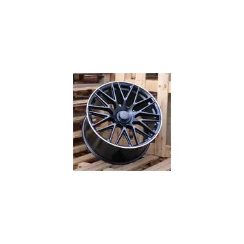 Disk Racing Line B1766 MER 10x22 5x112 ET45.00 černá matná + leštěný límec