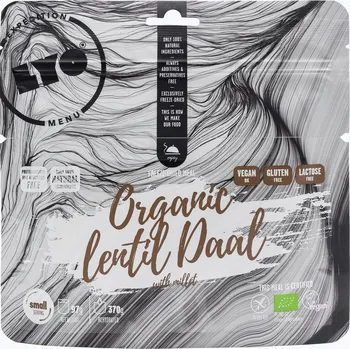 Hotové jídlo LYO FOOD Organic lentil Daal with Millet 370 g