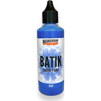 Speciální výtvarná barva Batikovací barva 80ml - modrá