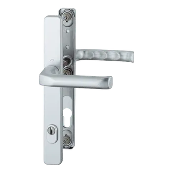 Dveřní kování HOPPE Bezpečnostní kování London se zakrytím vložky 36mm Provedení: klika - klika, Povrch: F1 - stříbrný elox