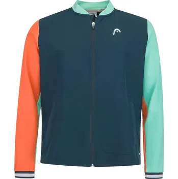 Pánská móda Pánská tenisová mikina Head Breaker Jacket, flamingo/navy - S HEAD - doprava zdarma