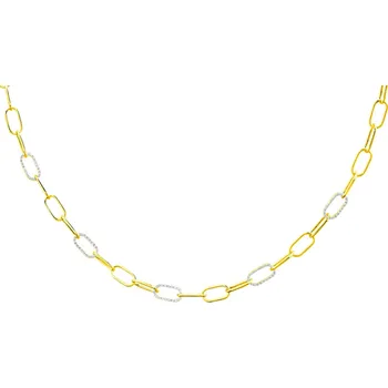 Náhrdelník Zlatý náhrdelník s diamanty - 0,38 ct - ryzost 585 - 172.149