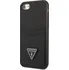 Pouzdro na mobilní telefon Guess Saffiano Double Card pro Apple iPhone 7/8/SE2020/SE2022 černé