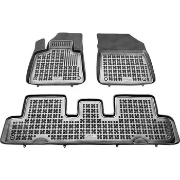 autokoberec Rezaw-Plast, Gumové koberce se zvýšeným okrajem, Citroen C4 Picasso II, 2013-2018