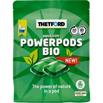 WC čistič Thetford Aqua Kem Powerpods BIO 20 ks