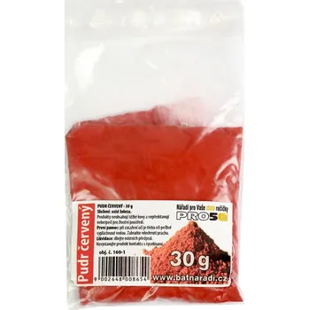 Přípravek na tvář Pudr 30g červený