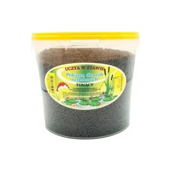 Krmivo pro rybičky Proven KOI neplovoucí 5 l granule vědro