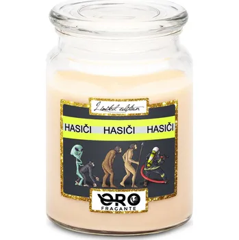 Svíčka Svíčka Evoluce – Hasiči (Vůně svíčky: Vanilka)
