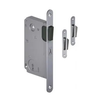 Dveřní kování BONAITI magnetický zámek Provedení: PZ (vložkový zámek), Povrch: Černá