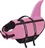 Nobby Plovací vesta pro psa žralok 35 cm, růžová