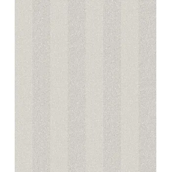 Tapeta Šedá vliesová tapeta na zeď, imitace tvídové pruhované látky, ILA606, Aquila, Khroma by Masureel