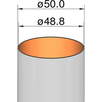 RC model ostatní Klima papírová trubka 50x500mm