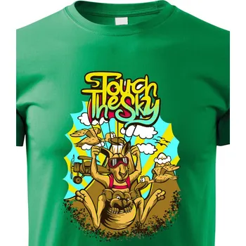 Chlapecké tričko Dětské tričko Klokan, Barva Zelená, Velikost 110 cm/4 roky, Canvas Dětské tričko Bezvatriko.cz 1987