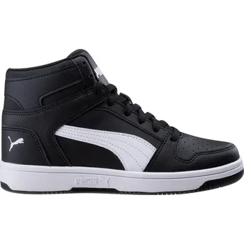 Chlapecké tenisky Dětské Vysoké boty PUMA REBOUND LAYUP SL JR 37048618 – Černá 39