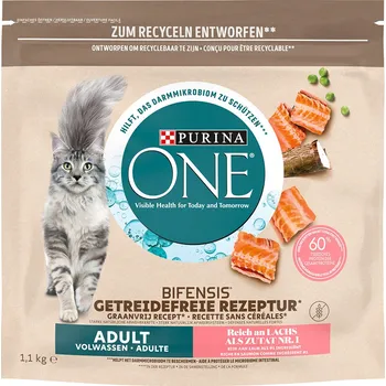 3x1,1kg Purina ONE Grain Free Adult s lososem