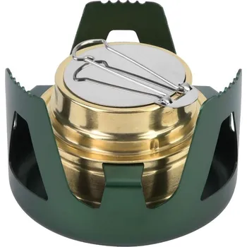 Horské kolo Kempingový lihový vařič - Zelený