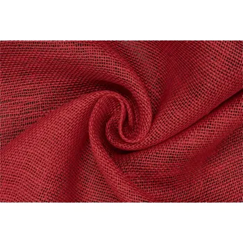 Juta | přírodní pytlovina - Červená - 3403