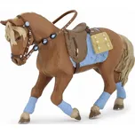PAPO Kůň jezdecký 51544 8 cm hnědý