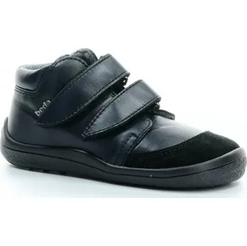 Dívčí obuv BEDA barefoot BEDA barefoot s membránou BF 0001/W/M/SO/2/OP J.BLACK BF 0001/W/M/SO/2/OP J.BLACK Velikost 24