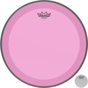 Blána Remo Blána pro bicí Colortone Powerstroke 3 clear24" P3-1324-CT-PK Růžová 12969