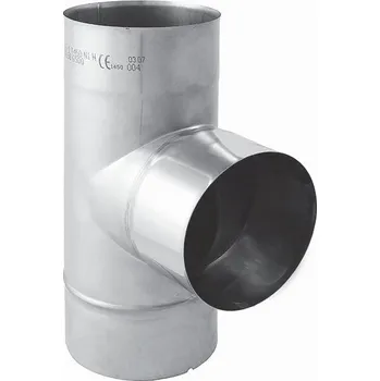 Kouřovod T-kus 90°, průměr 150 mm