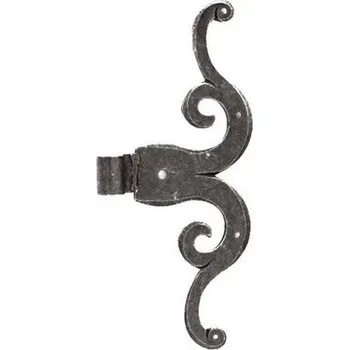 Ozdobný kovaný dveřní závěs Cobra H008 (HORNÍ)